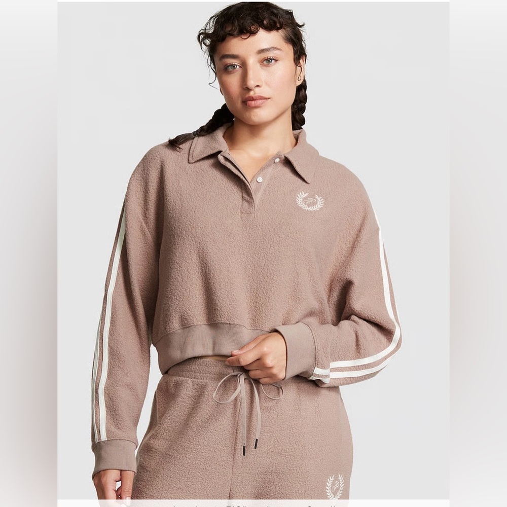 Pink Victoria’s Secret women long sleeve tee
